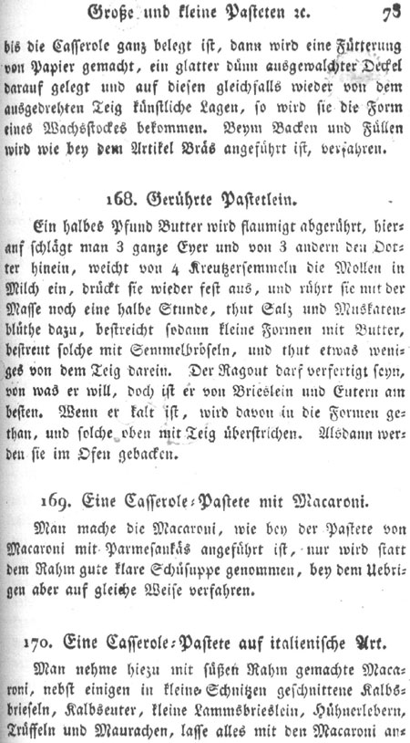 Ger&uuml;hrte Pastetlein