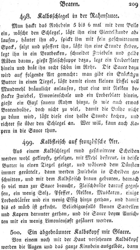 Kalbfleisch franz&ouml;sische Art