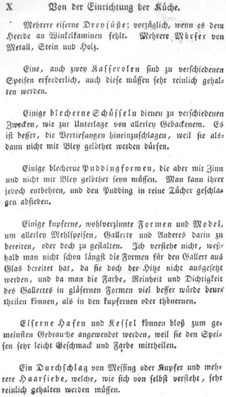 K&uuml;cheneinrichtung