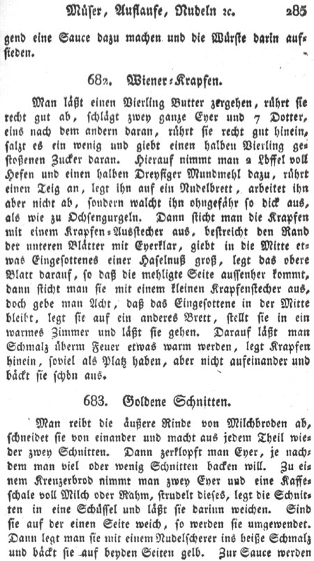 Wiener Krapfen