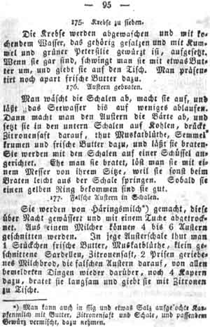 Austern, Fische