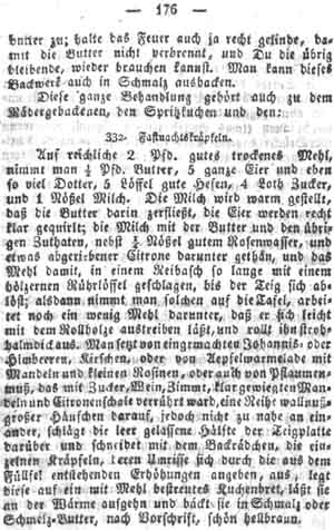 Fastnachtskr&auml;pfeln, Kleines Backwerk und Konfekt