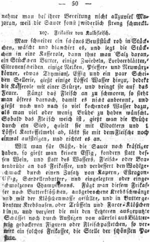 Frikassee von Kalbfleisch