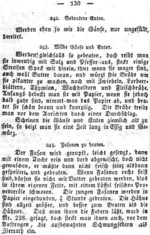 gebratene Enten, Braten