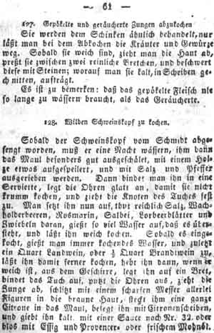 ger&auml;ucherte Zungen, Schweinefleisch