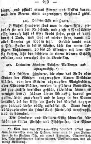 Himbeer-Essig, Fr&uuml;chte einmachen