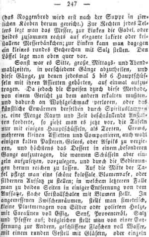 Mittagstafel, K&uuml;chentips