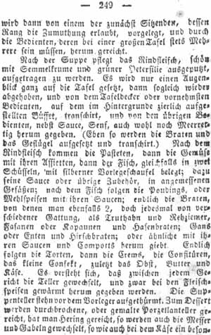 Mittagstafel, K&uuml;chentips