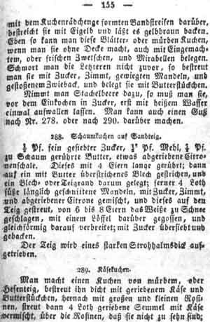 Schaumkuchen, Backwerk