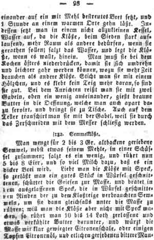Semmelkl&ouml;&szlig;e, Kl&ouml;&szlig;e, Puddings und Mehlspeisen