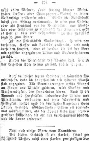 Tranchieren, K&uuml;chentips