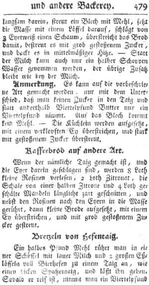 Brezeln von Hefeteig, Hefeb&auml;ckerei