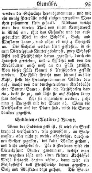 Endivien-Kraut, Gem&uuml;se