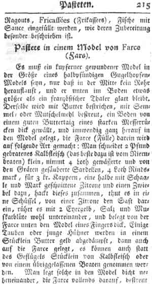 Pastete mit F&uuml;llung, gro&szlig;e Pasteten