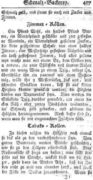 Zimtrollen, Schmalzb&auml;ckerei